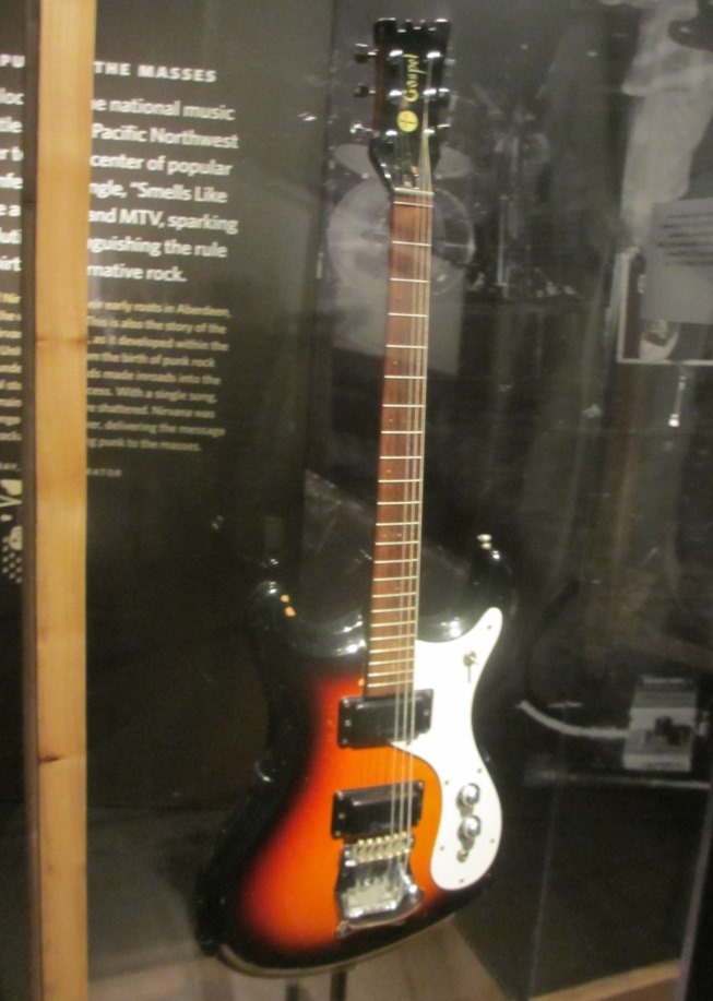 Mosrite Gospel guitar as played by Kurt Cobain