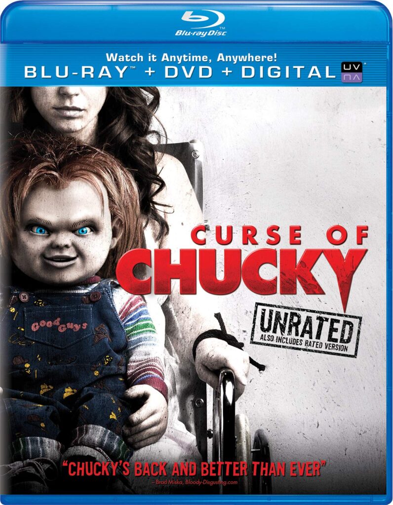 'Curse of Chucky' Blu-ray / DVD cover