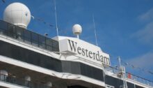 Holland America Line's MS Westerdam in Seattle, Washington.