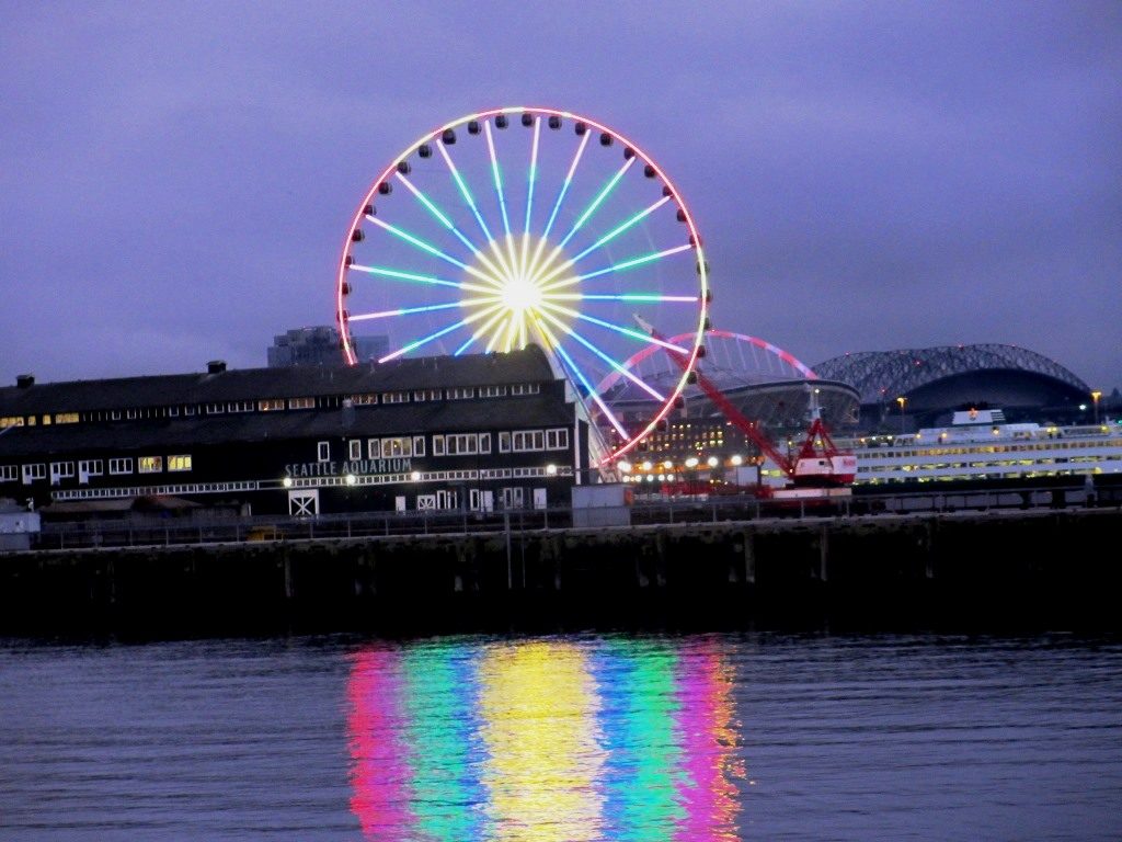 Seattle Great Wheel at Pier 57