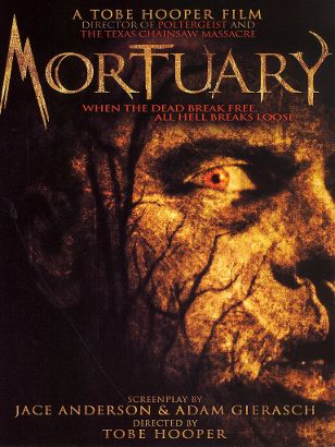 'Mortuary' Poster. Directed by Tobe Hooper. Image courtesy Echo Bridge Entertainment.