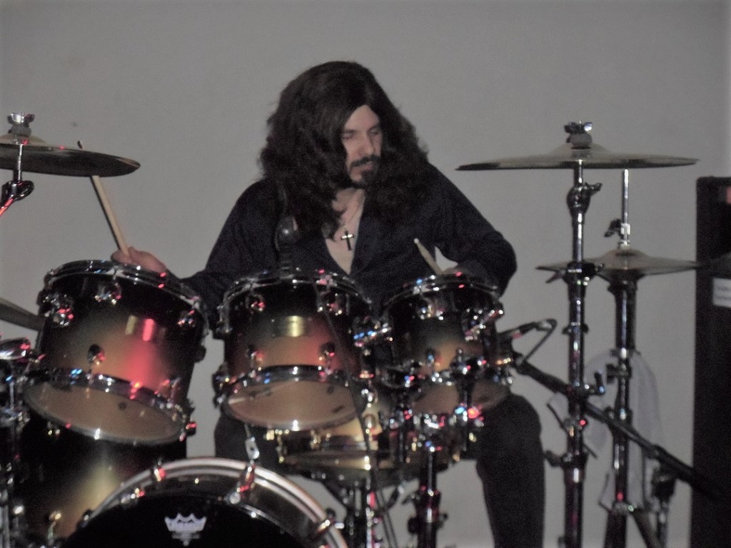 Scott Tatman, drummer for Seattle-based Black Sabbath tribute Bastard of Reality.