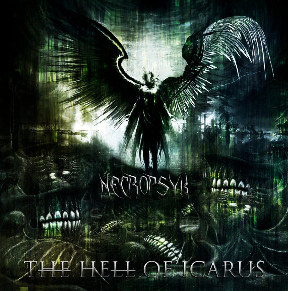 Necropsyk 'The Hell of Icarus' cover artwork